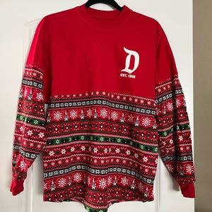 Disneyland Christmas Sweatshirt Long Sleeve Shirt - Size XS